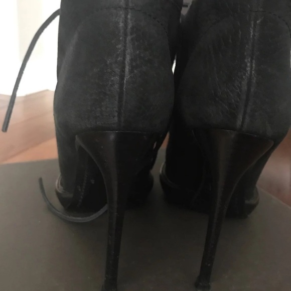 Burberry shearling ankle booties 39 - Picture 2 of 4